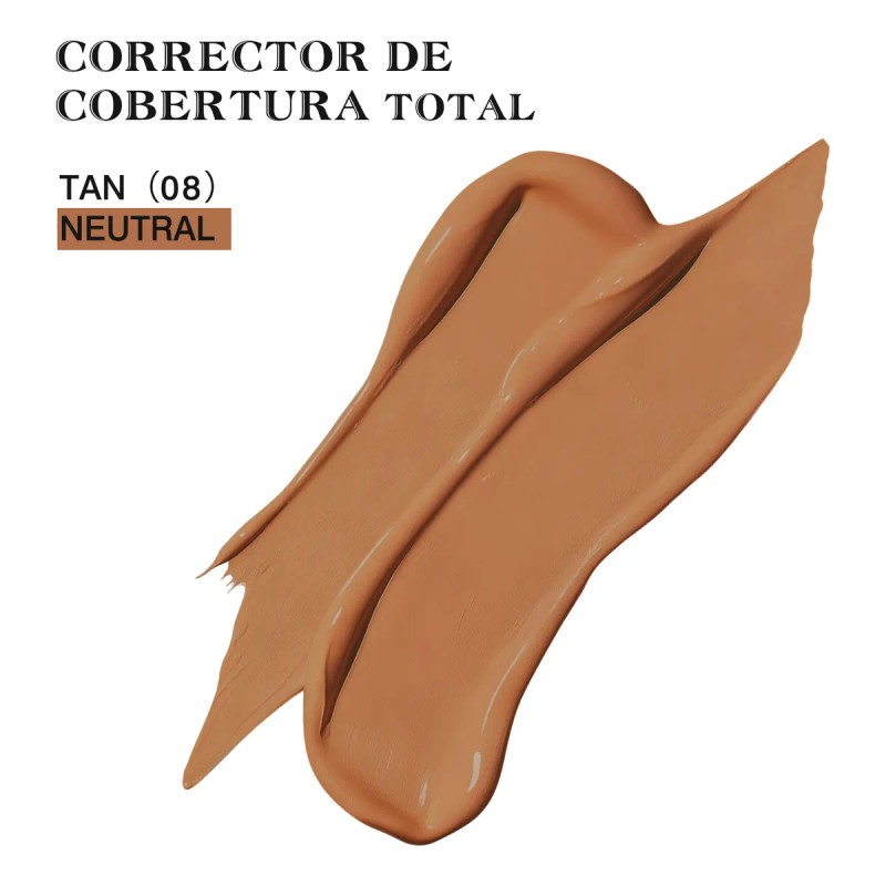 Corrector De Maquillaje Hidratante Ligero Larga Duración 08