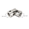 sourcing map Universal Steering Shaft Coupling L24XD11 6 mm to