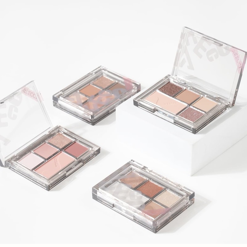 VEECCI Eyeshadow Palette, Versatile Glitter Shadows for Women with Blendable