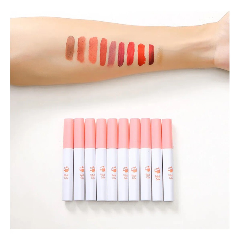 10pcs Labiales Lana Del Rey Juego De Lápiz Labial Mate