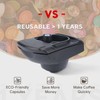Reusable Capsule Adapter for Dolce Gusto, Refillable Coffee Capsule Adapter,