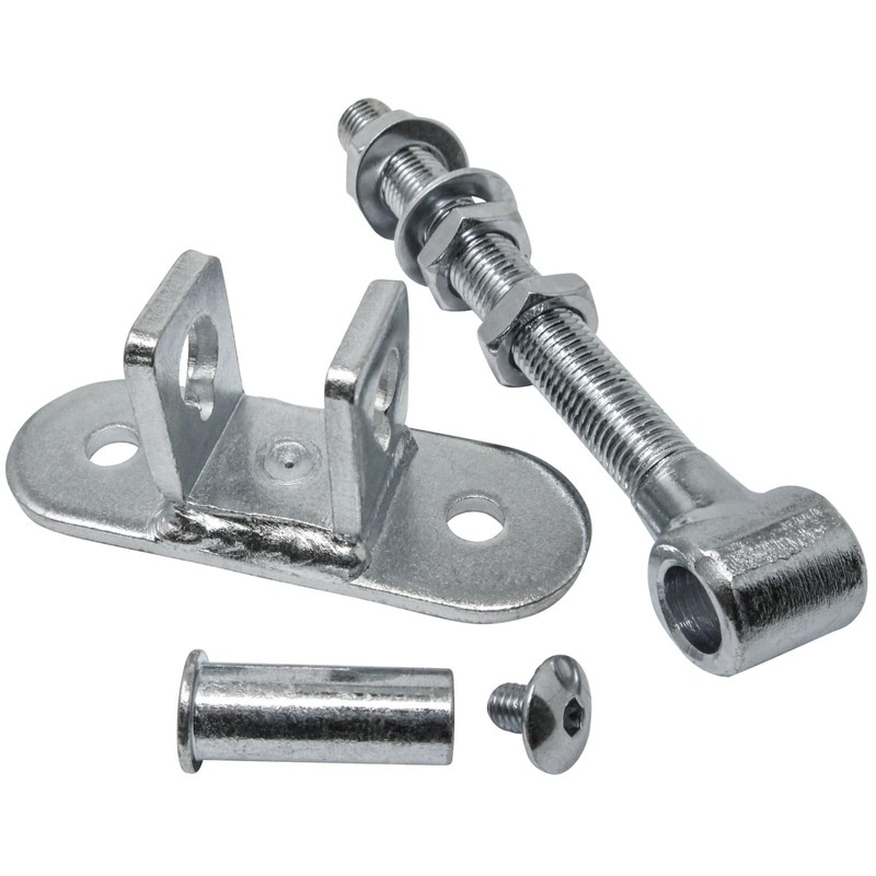 SO-TOOLS® Gate Hinge 190 mm with Mounting Plate M16 Adjustable