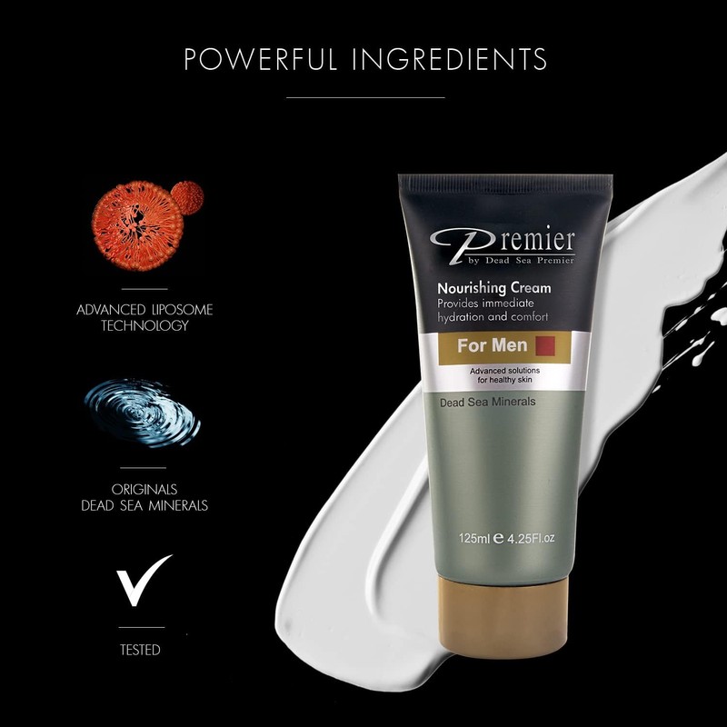 Premier Dead Sea Nourishing Cream for Men (tube)