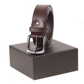 Genuine Leather Belts for Men Big and Tall 44 to 72 Inch Black Brown Tan