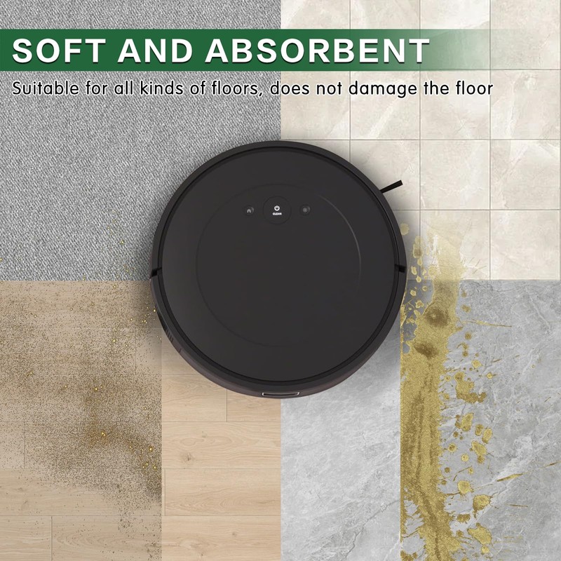 VIEWALL - Juego de 6 trapos compatibles con iRobot Roomba