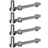 Insaga J Bolt Gate Hinge, 304 Stainless Steel Farm Gate