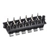 sourcing map 2 Row 12 Way Spring Speaker Terminal Clip