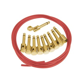 George L's Vintage Red Effects Cable Kit