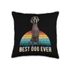 German Shorthaired Pointer GSP Shorthair Dog Throw Pillow