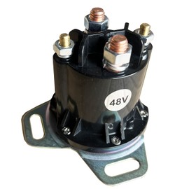 BestAccess EZGO RXV 48V Solenoid 4 Terminal Golf cart Solenoid for EZGO RXV Replace OEM#624317,649373