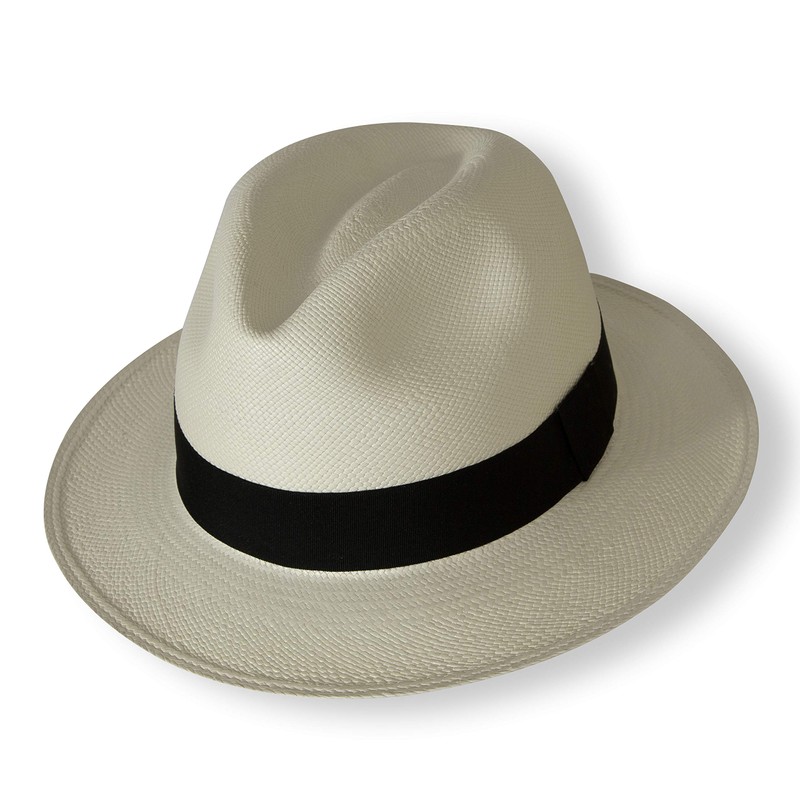 Tumia LAC Panama Hat - Rollable - Cream with Black