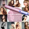 Hair Straightener and Curler,Nano Titanium Ceramic Flat Iron with Argan