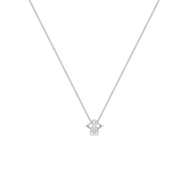 Elli Women's Necklace Children's Angel with Crystals Gold-Plated, Sterling Silver, Crystal