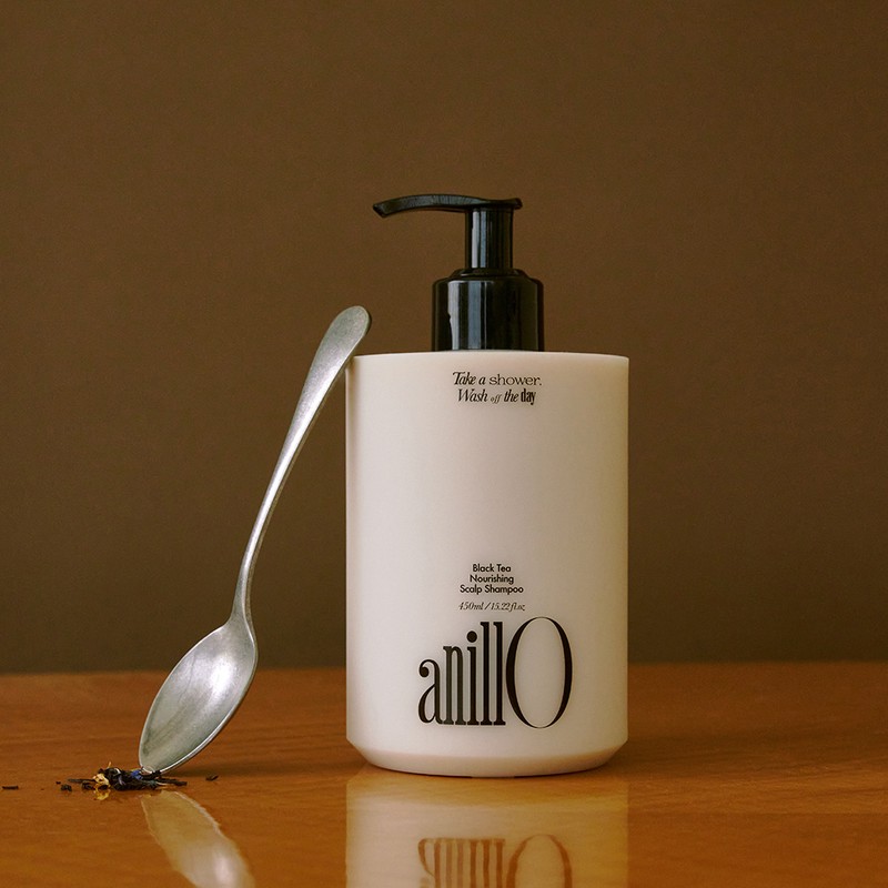 Anilo 블랙티 너리싱 두피 샴푸 Black Tea Nourishing Scalp Shampoo