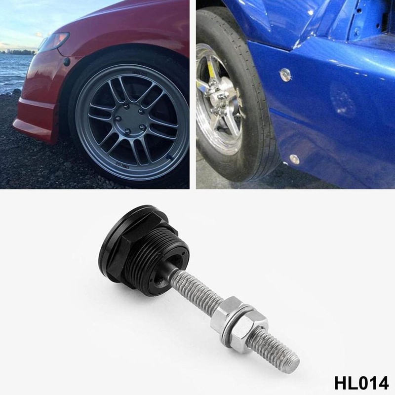 zalati Quick Release Latch Car Hood Lock 22 mm Stainless