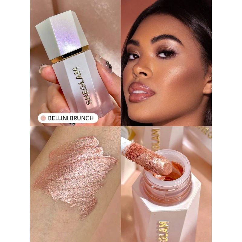 Sheglam Iluminador Líquido Glow Bloom - Bellini Brunch