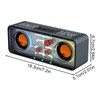 Wireless Speakers | Transparent RGB Audio | RGB Lighting Transparent