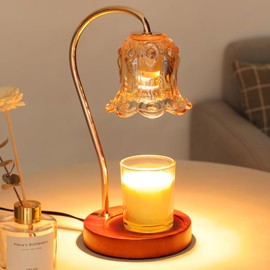 Ohenjoy Candle Warmer Lamp, Electric Candle Lamp with Timmer & Dimmer, Candle Lamp Warmer Fit All Jar Candles, Lamp Candle Warmer with 2 Bulbs, Holiday Gifts, Home Decor House Warming Gifts