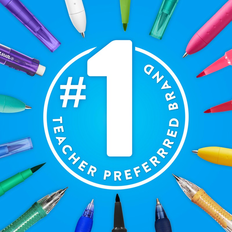 Paper Mate Felt Tip Pens, Flair Marker Pens, Medium Point,