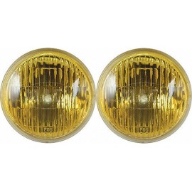 Maryland Mustang NEW! 1965-1968 Mustang GT Fog Light Lamps, Bulbs Amber Set 2, Pair