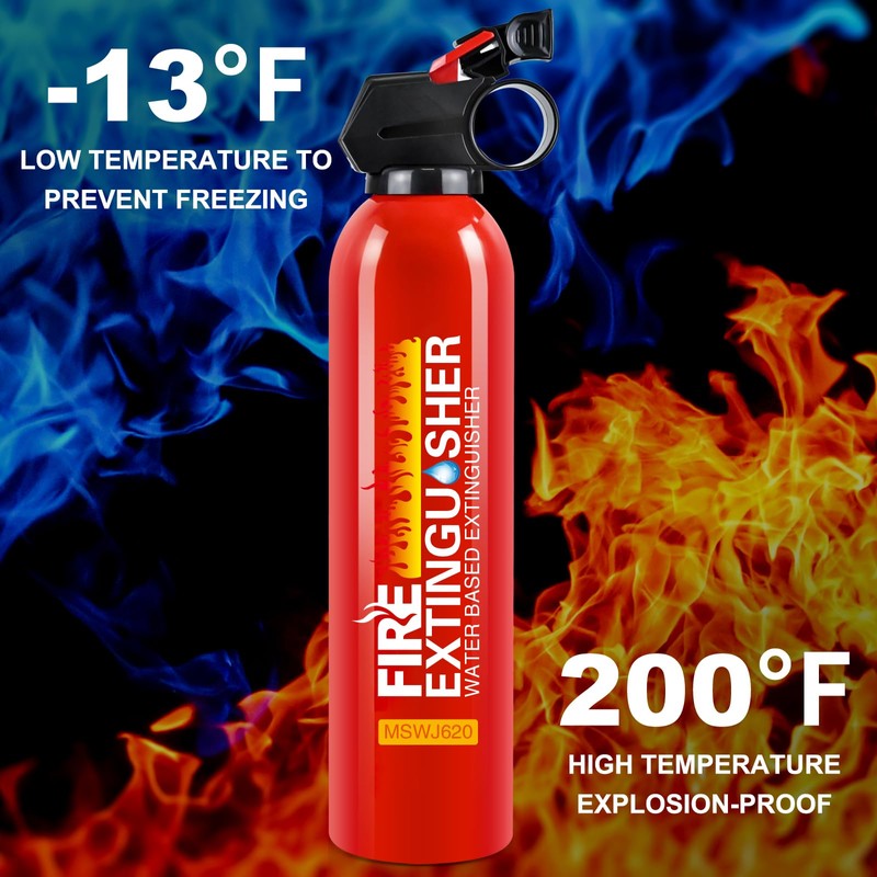 2 Pack Fire Extinguisher for Home with Wall Mount -