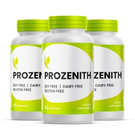 Prozenith Daily Health & Wellness Capsules – 180 Vegetarian Capsules per Bottle (3-Pack) | Complete Nutritional Support for Energy, Immunity, Vitality & Overall Wellness