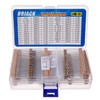 BOJACK 1000 Pcs 25 Values Resistor Kit 1 Ohm-1M Ohm
