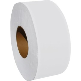 Empress JT 121000 9" Jumbo Bath Tissue, 2-Ply, 1000' Length, 3.3" Width, White (Pack of 12)