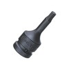 Genius Tools 345216 3/8" Dr. 16mm Hex Head Driver, 52mmL