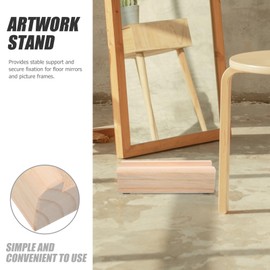 Angoily 25cm Full Length Mirror Stand Display Support Home Decoration Rack Full Body Mirror Holder Floor Mirror Bracket