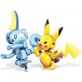 Mega Construx Pokémon Pikachu Vs Sobble Larmeleon