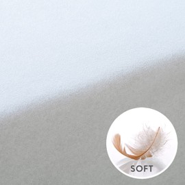 Tural Elasticated Mattress Cover in Silky Soft Microfibre Terry Towelling Size 60 x 120 cm | Mattress Protector with Zip | Fits Mattresses with a Height of 15 cm