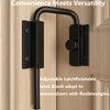 Door Loop Lock Sliding Door Latch Double Door Hook Lock