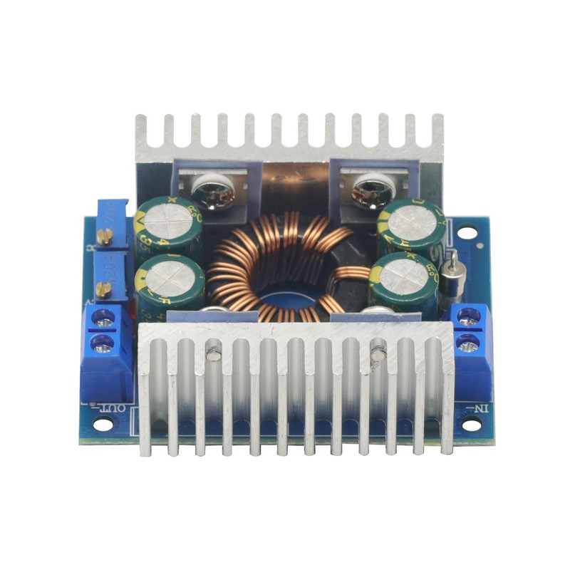 8A Automatic DC-DC Buck Boost Converter Module, High Power Adjustable