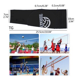 1 Pair Volleyball Arm Sleeves,Volleyball Hitting Sleeves with Protective Pads and Thumbhole,Volleyball Sleeves,Volleyball Arm Guards,Volleyball Wrist Guards,Volleyball Arm Pads for Girls, Boys, Kids