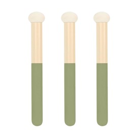 Concealer Brush Green Concealer Brush Portable Concealer Brush Natural Concealer Brush Makeup Brush (Green Concealer Brush x 3)