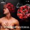 Shower Cap for Men Waterproof Reusable Large Bath Cap Men