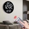 HZDHCLH Clock Digital Large Screen Digital Clock with Remote Control
