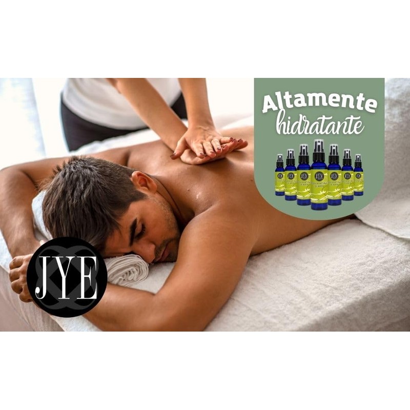 JYE Kit Masajes Relajantes - Aceites De Romero y Jazmin