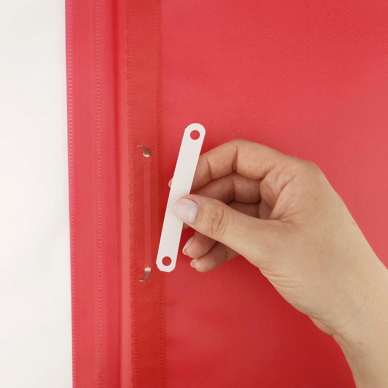 D.RECT Pack of 10 File Folders Cardboard (2 per Colour