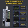 ARCELI FNB58 USB Tester, Digital Voltmeter, Ammeter, Capacitance and Ripple