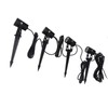 4 in 1 Garden Spotlight RGB Colorful Remote APP Control