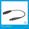 HobbsFlyer AIRBUS 5-PIN XLR to BOSE A20 6 PIN LEMO PLUG ADAPTER