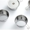 Camping Moon S360-SG-2P Camping Cup, Stainless Steel, Shell Cup, Lid