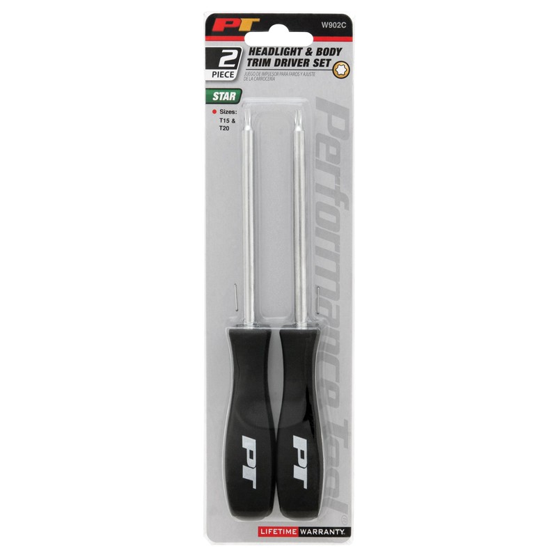 Performance Tool W902C Headlight and Body Trim Screwdriver Set