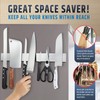 17" Premium Magnetic Knife Holder for Refrigerator (Double-Sided Heavy-Duty Magnets)