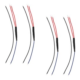 Rockheel Red PVC & Copper LED Turn Signal Diode Wire Kit Replace 4709 for Kawasaki, Honda, Suzuki, Yamaha Motorcycles (Pack of 4)