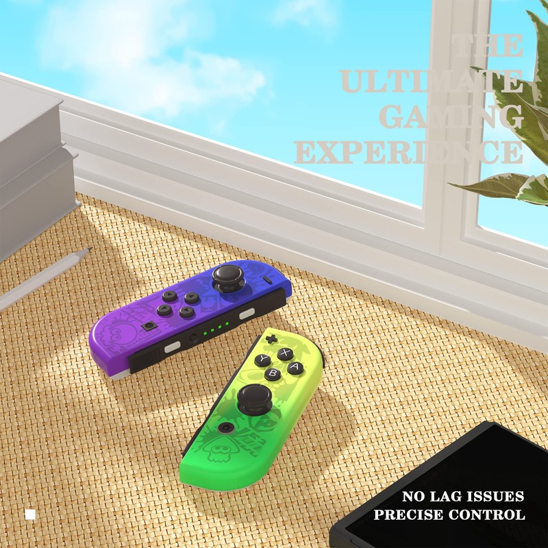 Joy Cons for Switch Controllers, Wireless Replacement for Switch Joycons,
