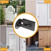 GEMASP Sliding Door Lock, 90 Degree Door Hasp Latch Lock,