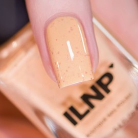 ILNP Milk Tea - Pastel Orange Speckled Nail Polish